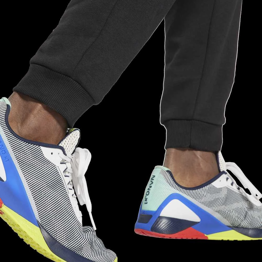 Reebok Sportinės Kelnės Vyrams Evostripe Crew Medium Mėlyna Juodas HG3191