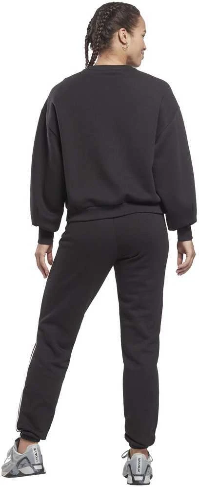 Reebok Sportinis Kostiumas Moterims Piping Pack Tracksuit Juodas HB2338