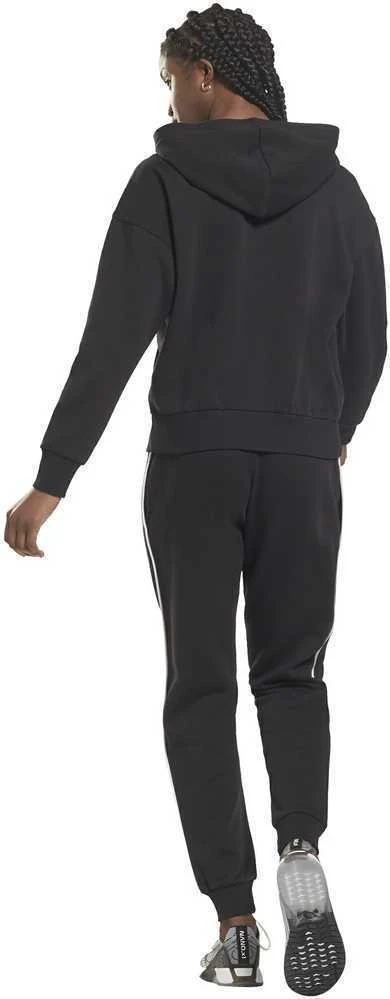 Reebok Sportinis Kostiumas Moterims Piping Pack Hooded Juodas HE2275