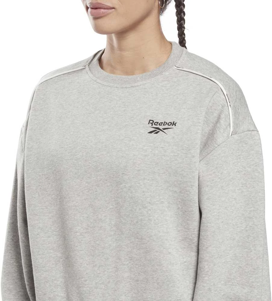 Reebok Sportinis Kostiumas Moterims Piping Pack Tracksuit Pilkas HB4025