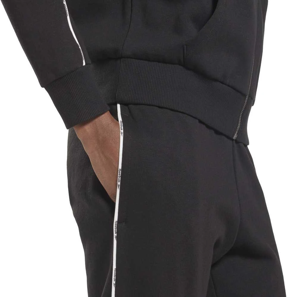 Reebok Sportinis Kostiumas Moterims Piping Pack Hooded Juodas HE2275