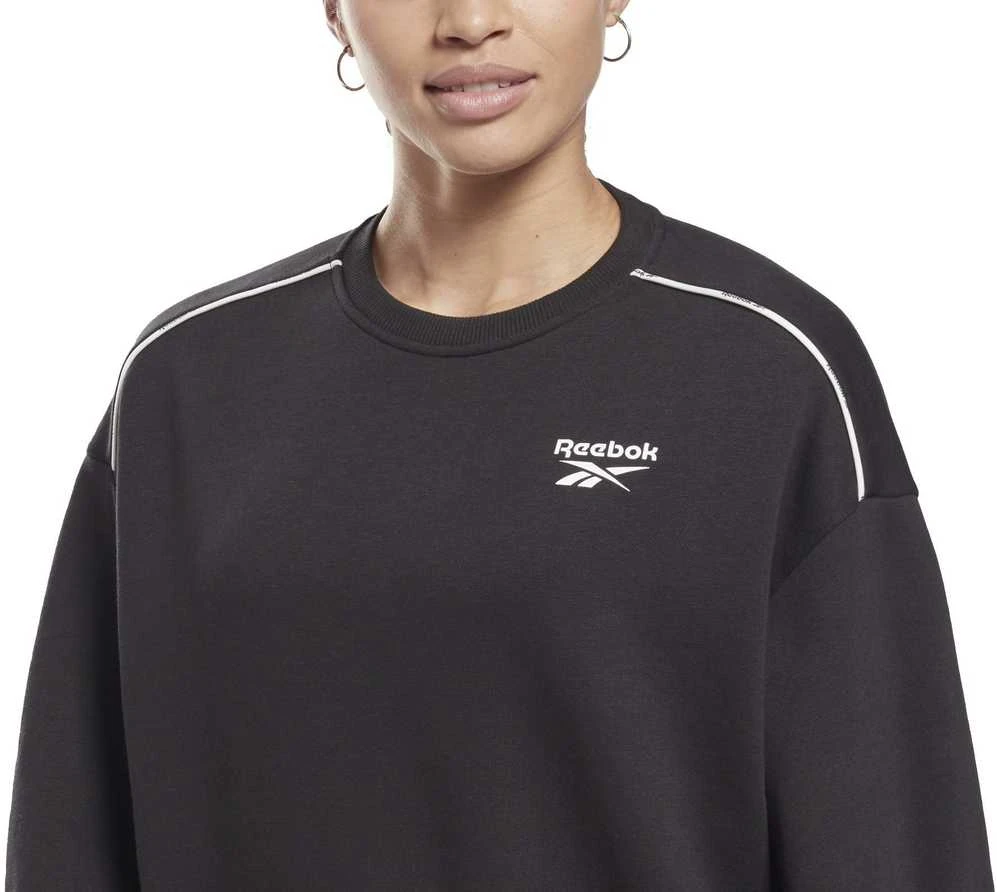 Reebok Sportinis Kostiumas Moterims Piping Pack Tracksuit Juodas HB2338