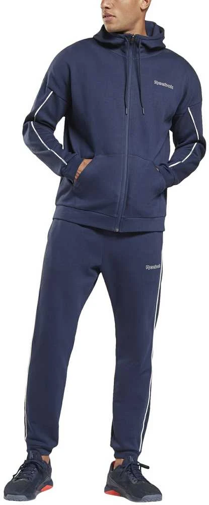 Reebok Sportinis Kostiumas Vyrams Te Piping Flc Track Mėlyna