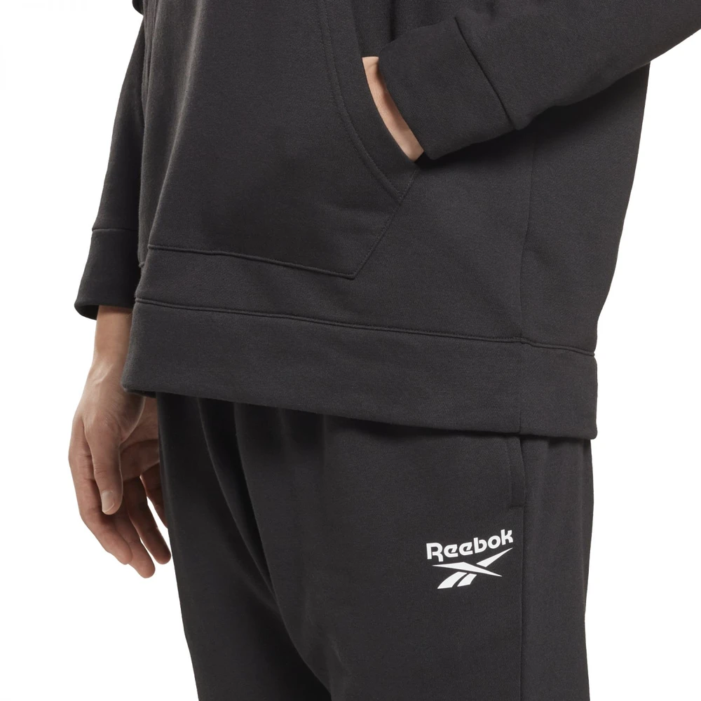 Reebok Sportinis Kostiumas Vyrams Vector Tracksuit Juodas Fleece HG7954