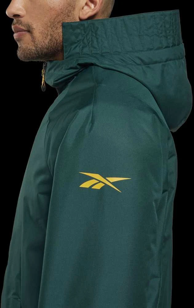 Reebok Striukė Unisex Ow Urban Feece Parka Žalias HI0919
