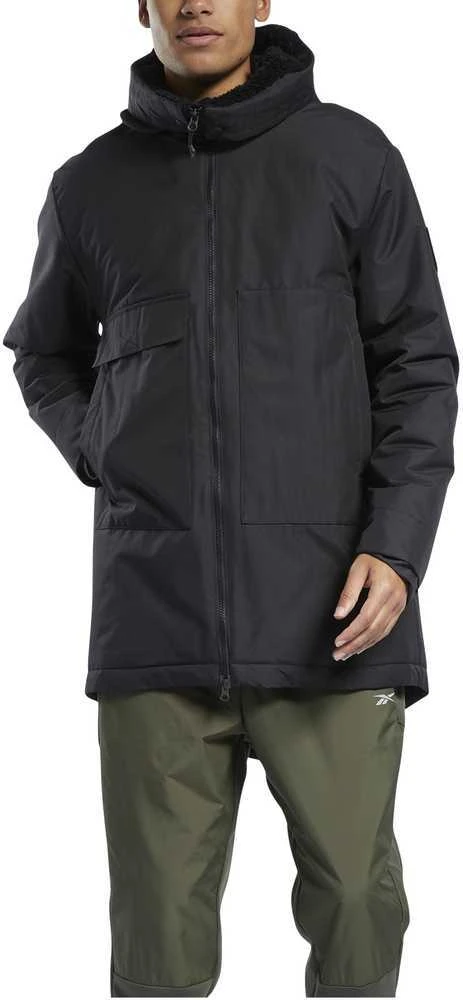 Reebok Striukė Vyrams Ow U Fl Parka Juodas GR8972