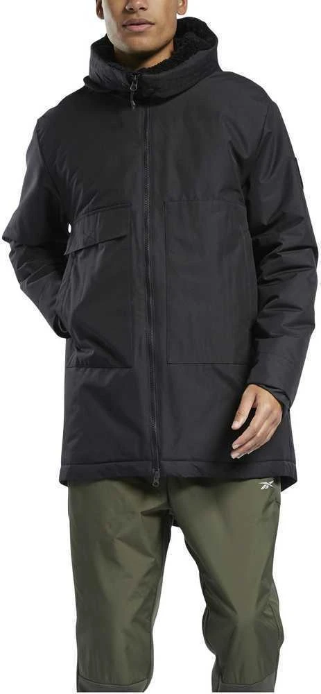 Reebok Striukė Vyrams Ow U Fl Parka Juodas GR8972