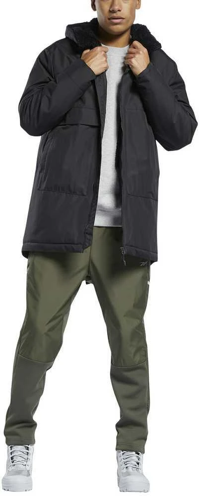 Reebok Striukė Vyrams Ow U Fl Parka Juodas GR8972