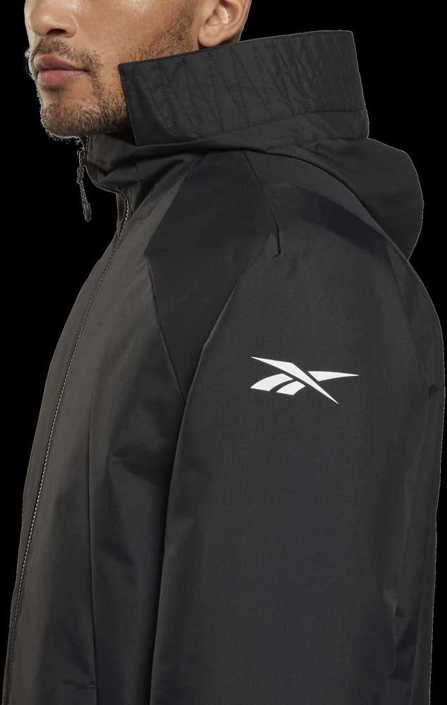 Reebok Striukė Vyrams Ow Urban Fleece Parka Juodas HI0918