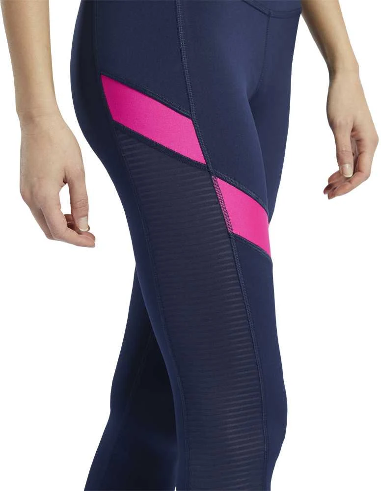 Reebok Tamprės Moterims Wor Mesh Tight Navy FU2349