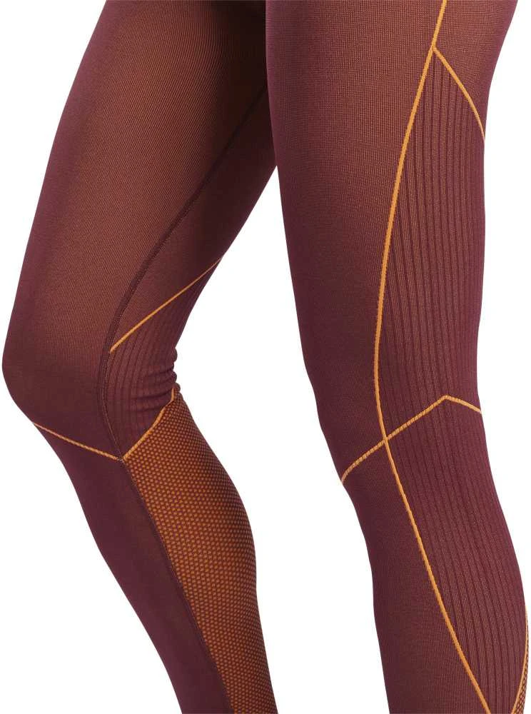 Reebok Tamprės Moterims Wor Myt Seamless 7/8 Maroon Burgundy GE3332