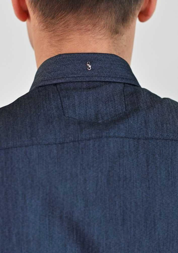 Semco Džinsiniai Marškiniai Vyrams Mėlyna 2.5XL-40619 10317