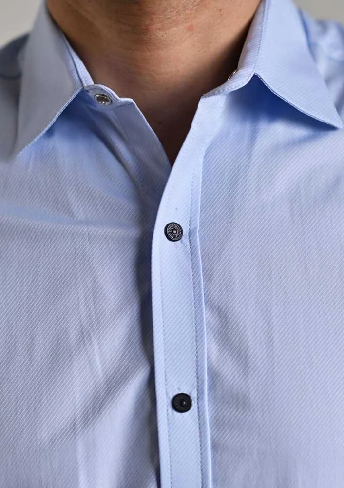 Semco Marškiniai Trumpomis Rankovėmis Vyrams Mėlyna 2.5XL-40502 6109