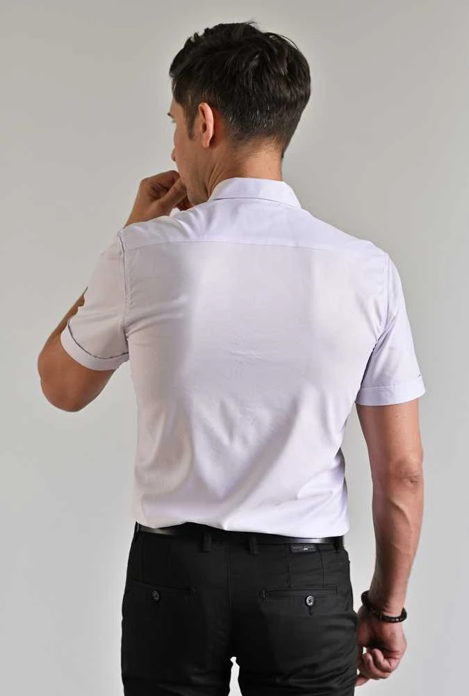 Semco Marškiniai Trumpomis Rankovėmis Vyrams Baltas 2.5XL-40516 10047