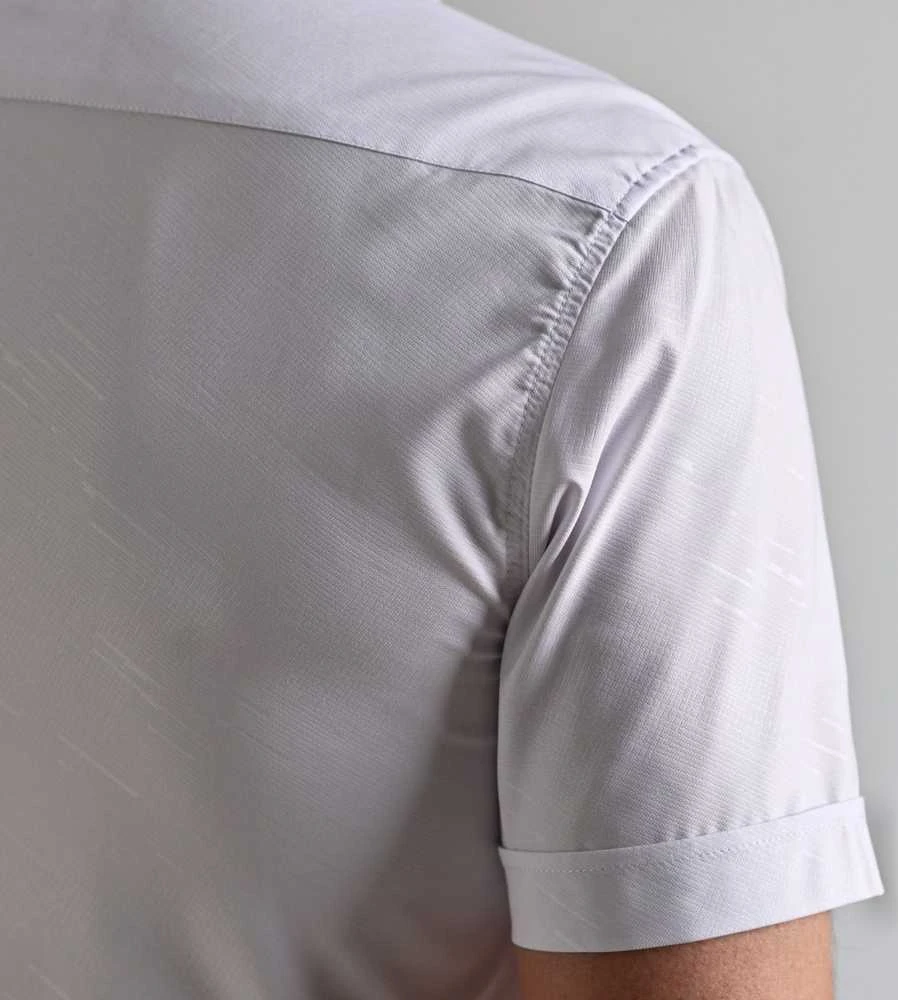 Semco Marškiniai Trumpomis Rankovėmis Vyrams Baltas 2.5XL-40516 10047