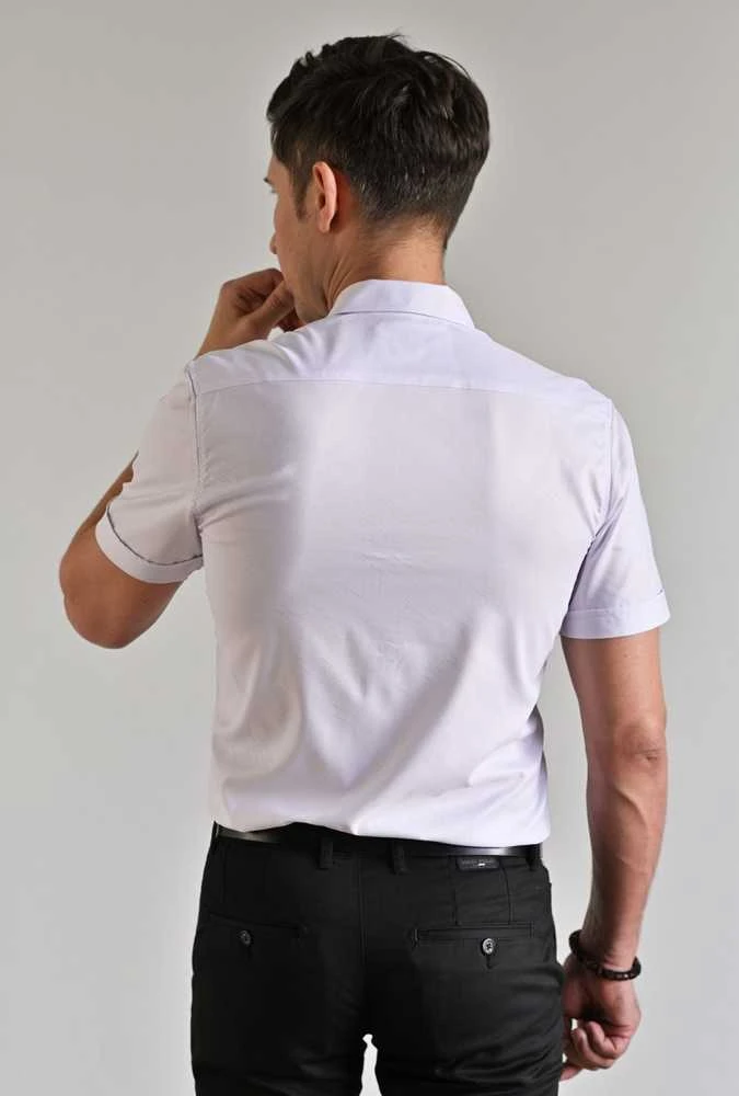 Semco Marškiniai Trumpomis Rankovėmis Vyrams Baltas 2.5XL-40516 10047