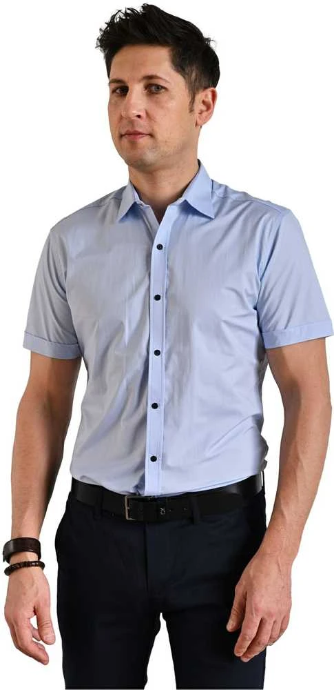 Semco Marškiniai Trumpomis Rankovėmis Vyrams Mėlyna 2.5XL-40502 6109