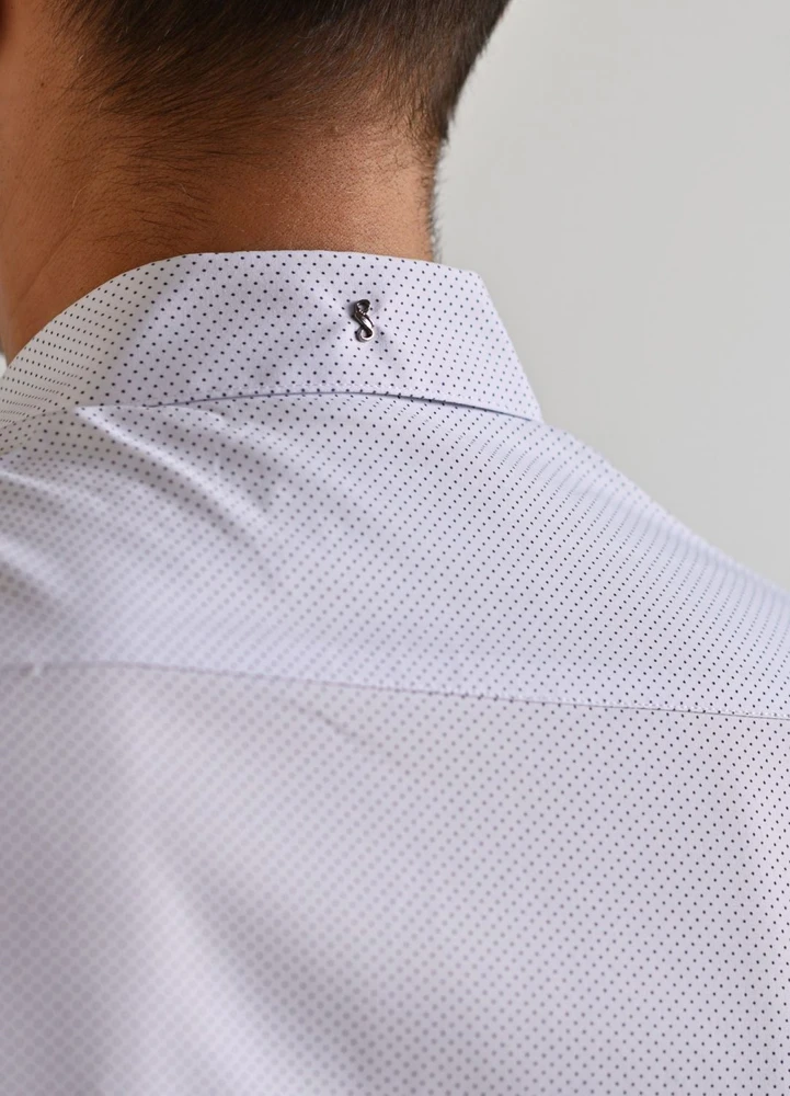 Semco Marškiniai Trumpomis Rankovėmis Vyrams Baltas 2.5XL-40501 3673