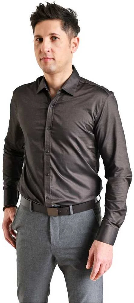 Semco Marškiniai Vyrams Brown 2.5XL-40603 5299