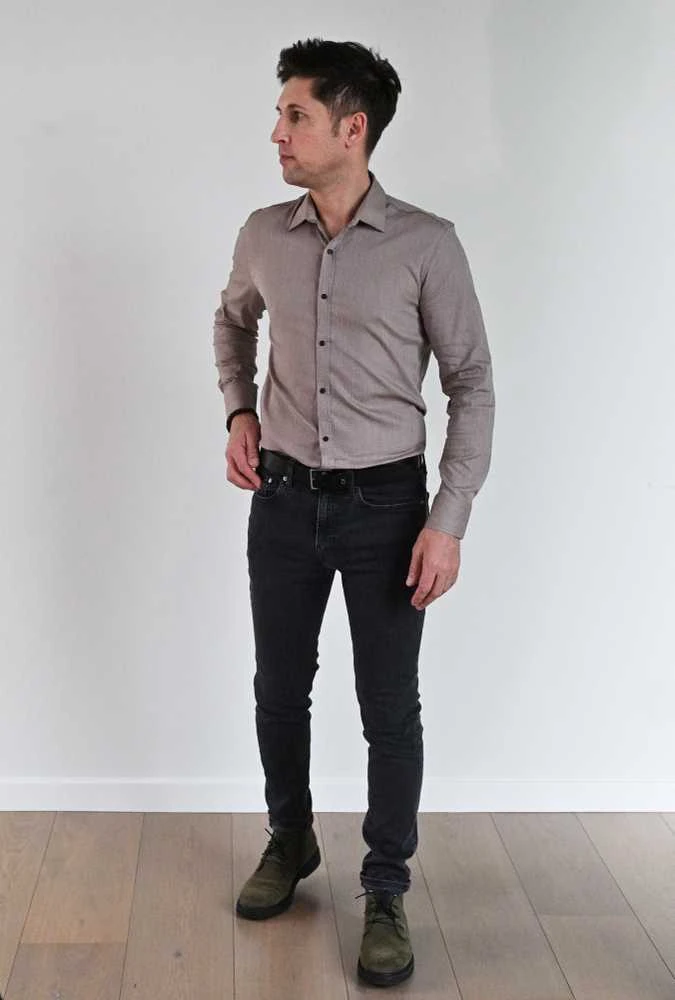Viadi Polo Megztinis Vyrams Brown 300-108