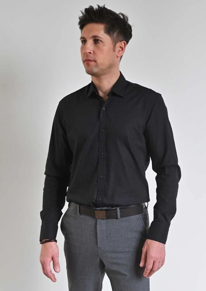 Semco Marškiniai Vyrams Juodas 2.5XL-40603 6125