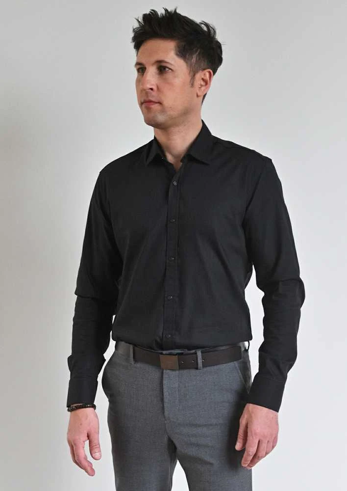 Semco Marškiniai Vyrams Juodas 2.5XL-40603 6125
