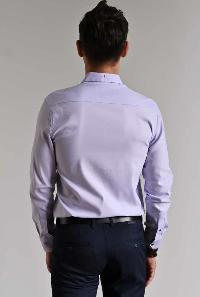 Semco Marškiniai Vyrams Lilac 2.5XL-40603 6690