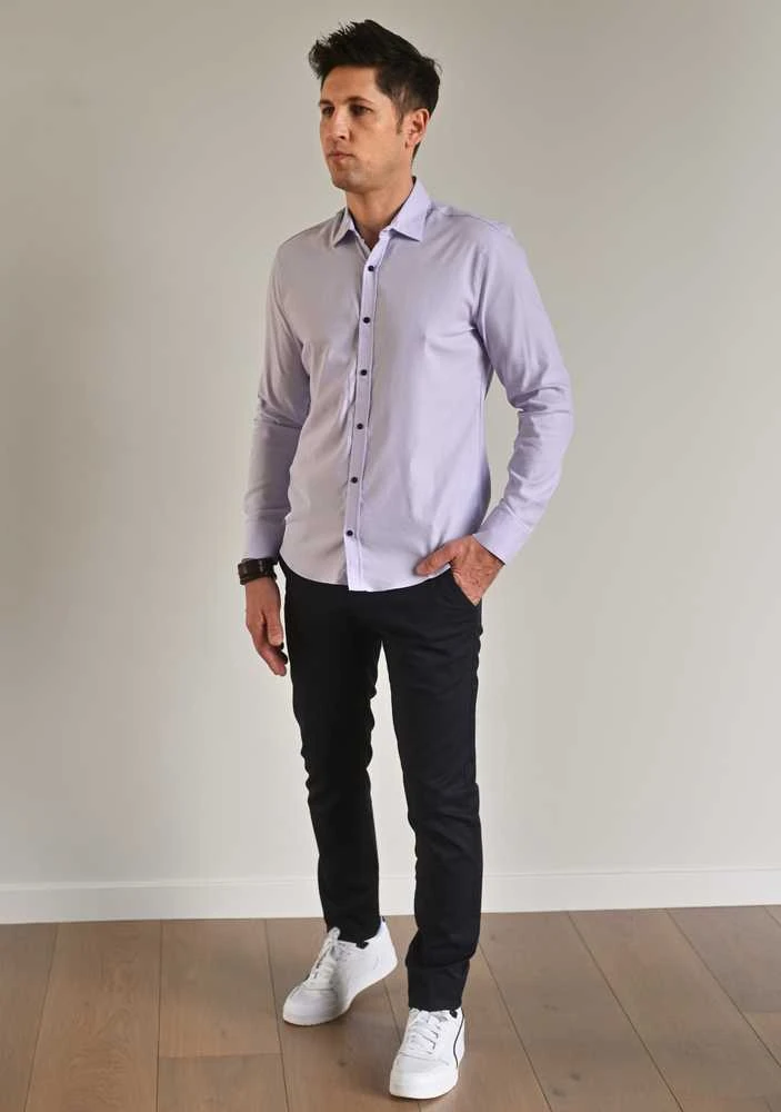 Semco Marškiniai Vyrams Lilac 2.5XL-40603 6690