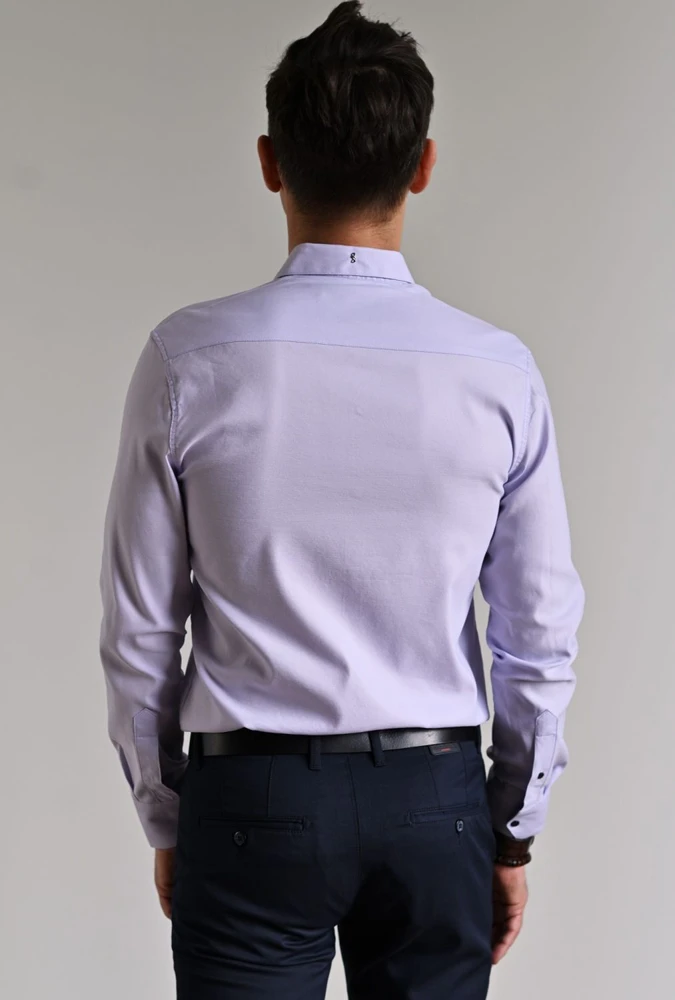 Semco Marškiniai Vyrams Lilac 2.5XL-40603 6690