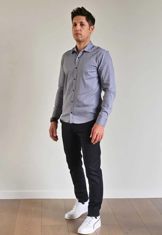 Semco Marškiniai Vyrams Mėlyna 2.5XL-40603 6371