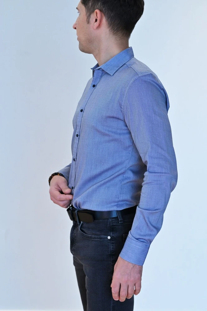 Semco Marškiniai Vyrams Mėlyna 2.5XL-70214 6371