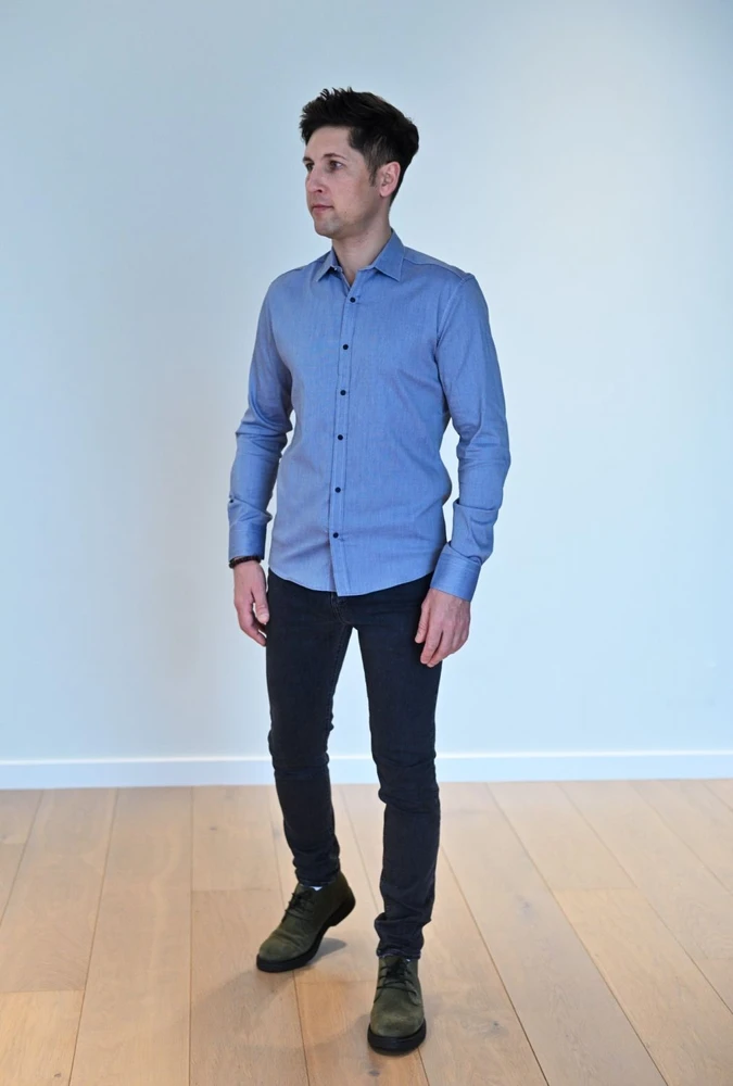 Semco Marškiniai Vyrams Mėlyna 2.5XL-70214 6371
