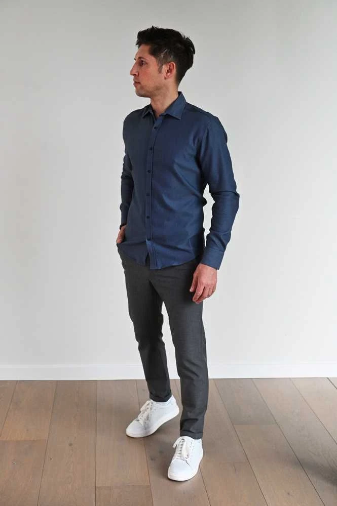 Semco Marškiniai Vyrams Mėlyna 2.5XL-70219 10398