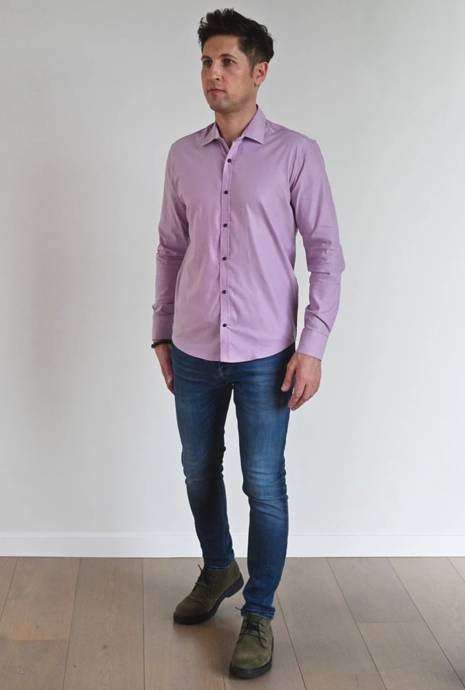 Semco Marškiniai Vyrams Rožinė 2.5XL-40603 11051