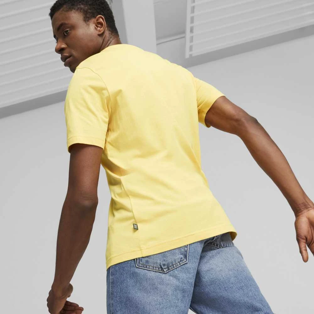 Puma Marškinėliai Vyrams Graphics Summer Tee Geltona 674482 40