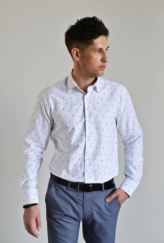 Viadi Polo Marškiniai Vyrams Baltas DH01182