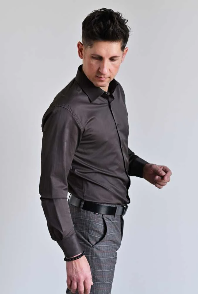 Viadi Polo Marškiniai Vyrams Brown DH0191