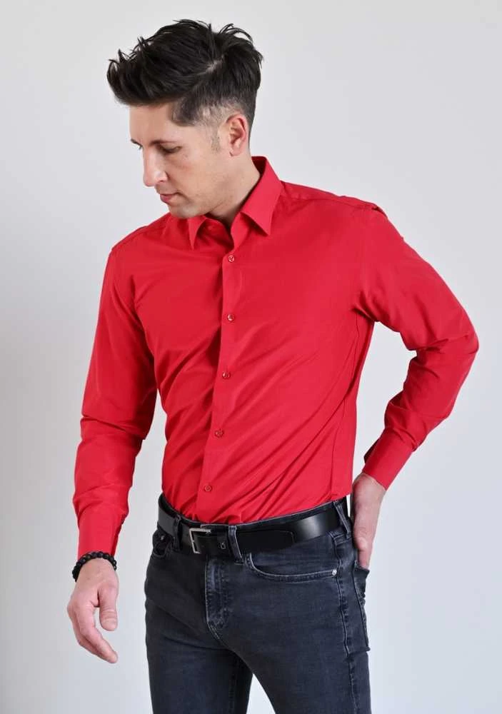 Viadi Polo Marškiniai Vyrams Raudona DH0194