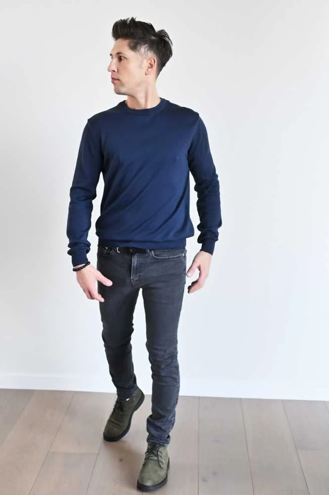 Viadi Polo Megztinis Vyrams Mėlyna 100/COLOR 33