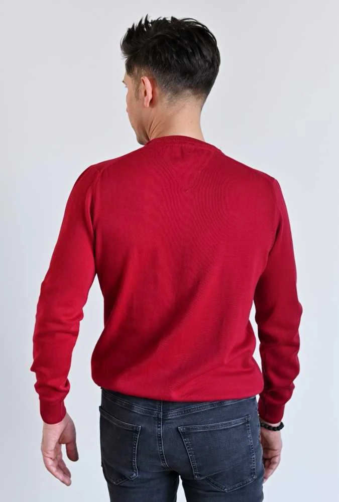 Viadi Polo Megztinis Vyrams Raudona 100/COLOR/59