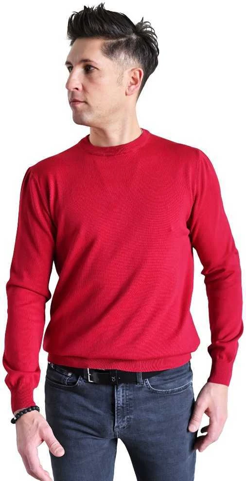 Viadi Polo Megztinis Vyrams Raudona 100/COLOR/59