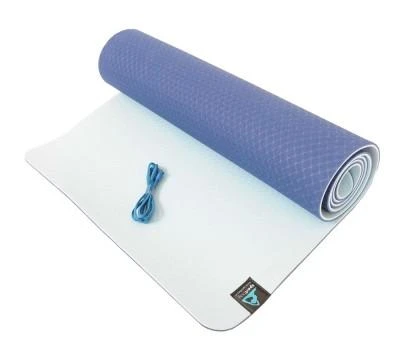 Aerobinis kilimėlis Sportbay® ECO Fit Deluxe (Spalva: Mėlyna/šviesiai mėlyna)