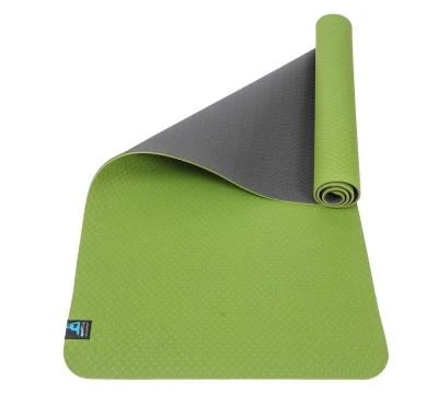 Aerobinis kilimėlis Sportbay® ECO Fit Deluxe (Spalva: Žalia/pilka)
