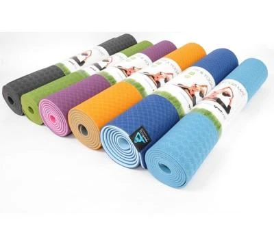 Aerobinis kilimėlis Sportbay® ECO Fit Deluxe (Spalva: Žalia/pilka)
