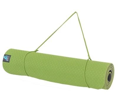 Aerobinis kilimėlis Sportbay® ECO Fit Deluxe (Spalva: Žalia/pilka)