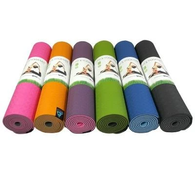 Aerobinis kilimėlis Sportbay® ECO Fit Deluxe (Spalva: Burgundiška/raudona)