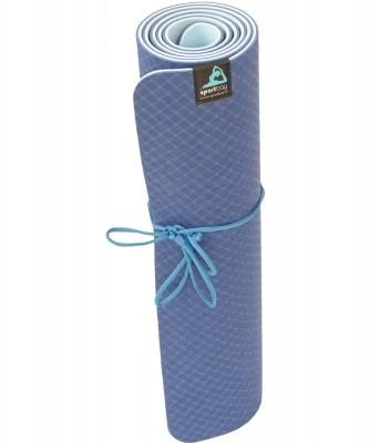 Aerobinis kilimėlis Sportbay® ECO Fit Deluxe (Spalva: Mėlyna/šviesiai mėlyna)