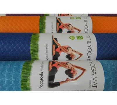 Aerobinis kilimėlis Sportbay® ECO Fit Deluxe (Spalva: Burgundiška/raudona)