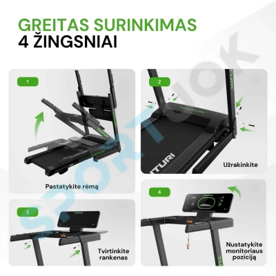 Bėgimo takelis Tunturi Cardio Fit T30