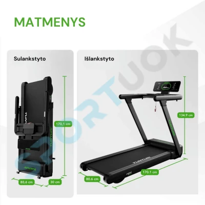 Bėgimo takelis Tunturi Cardio Fit T60
